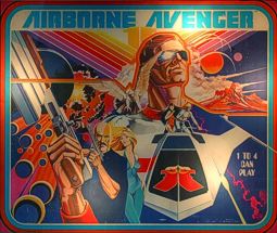 Atari Airborne Avenger Backglass