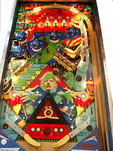 Williams Time Warp Playfield