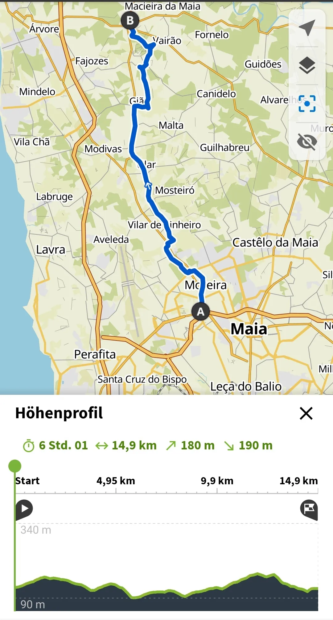 Camino Portugues Central Tag 1