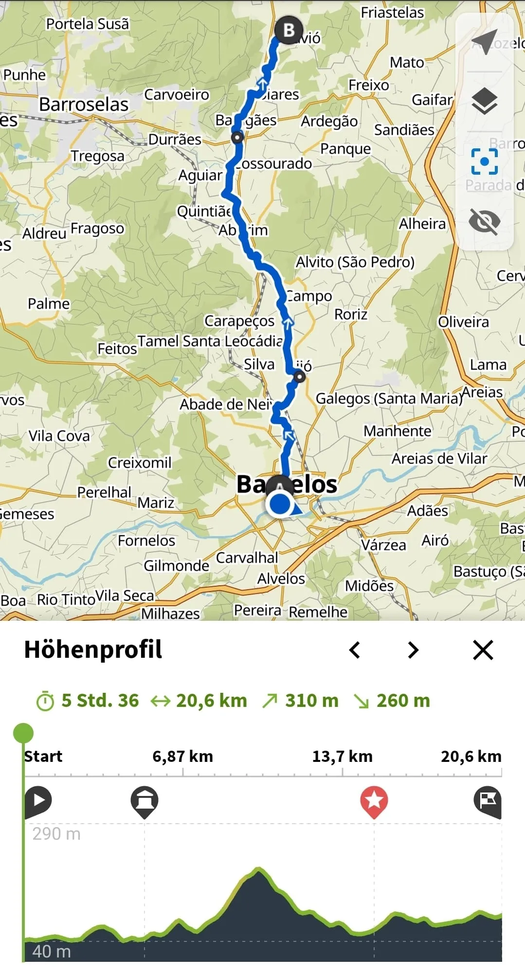 Camino Portugues Central Tag 4