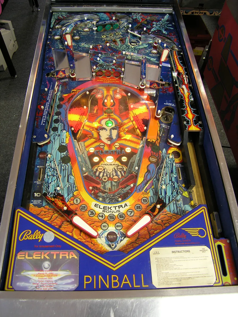 Elektra, Spielfeld