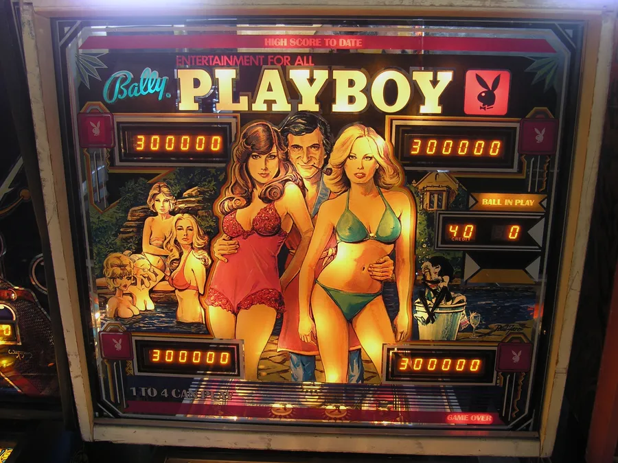Playboy, Backglas