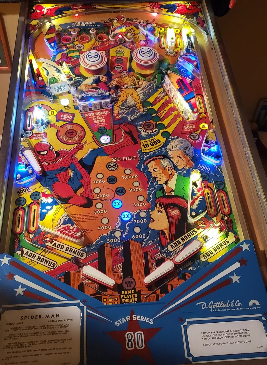 The Amazing Spider-Man, Spielfeld